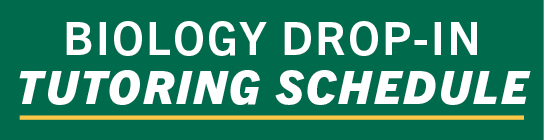 Biology Drop-In Tutoring Schedule Button