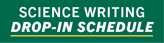 Writing for Sciences flyer