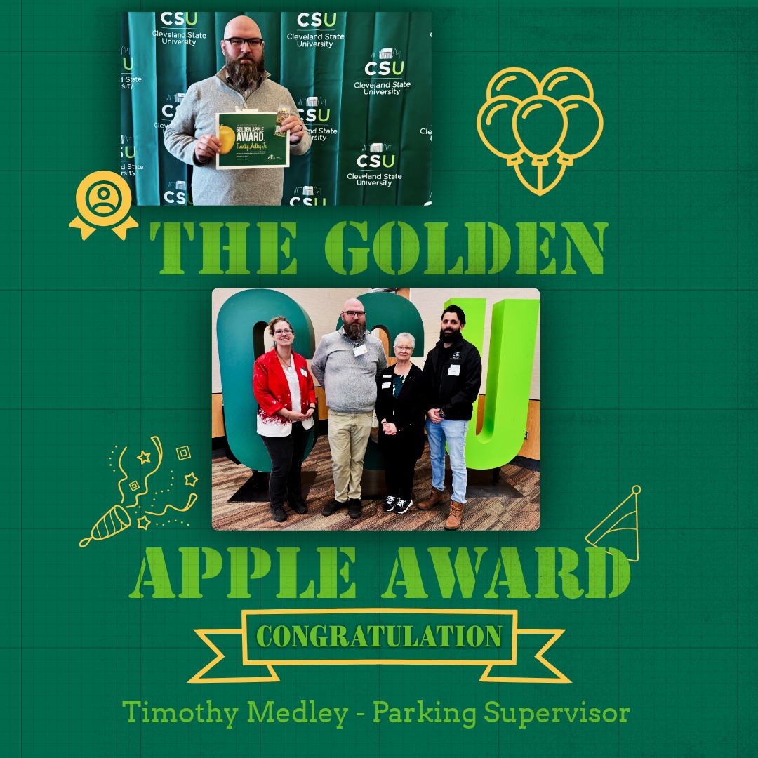 The Golden Apple Award Winner - Timothy Medly