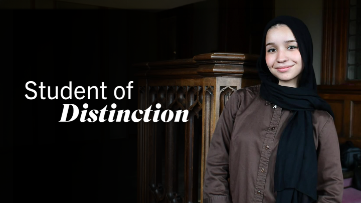 Student of Distinction Spring 2026 Amal Elhachdani