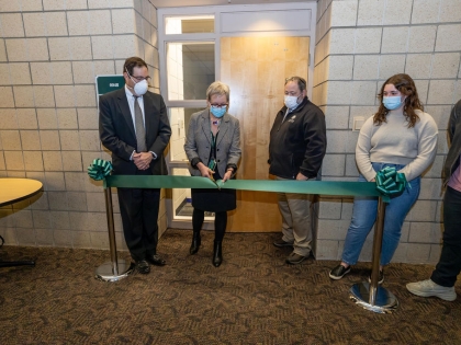 Monte Ahuja College of Business opens Information Systems Team Lab