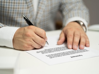 image of contract submission