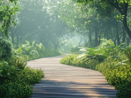 A pathway through nature