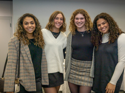 Women in group photo