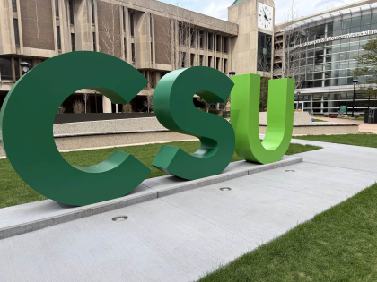 CSU Sign on campus